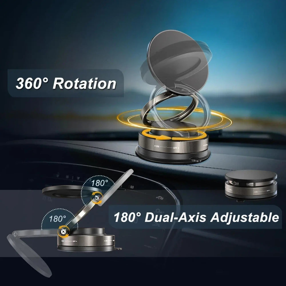 Magnetic Vacuum Phone Mount