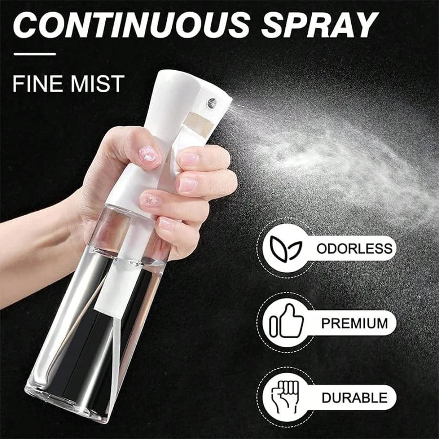 Continuous Fine Mist Spray Bottle