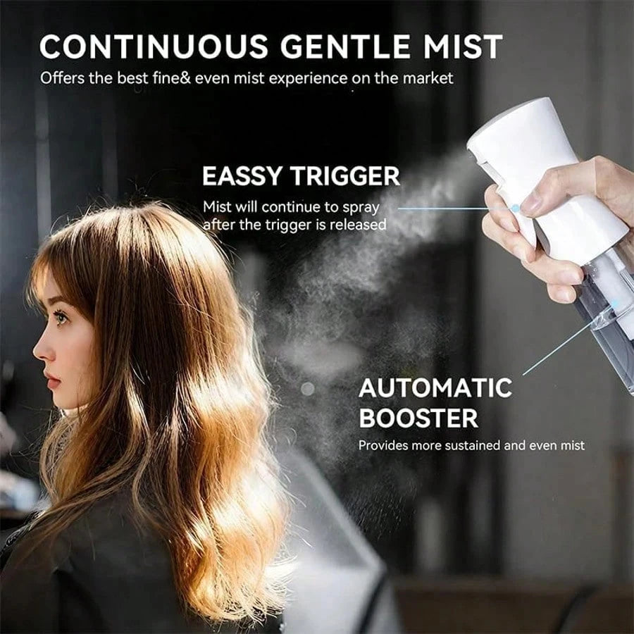 Continuous Fine Mist Spray Bottle