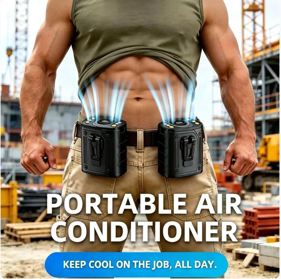 Portable Multi-Purpose Waist Fan